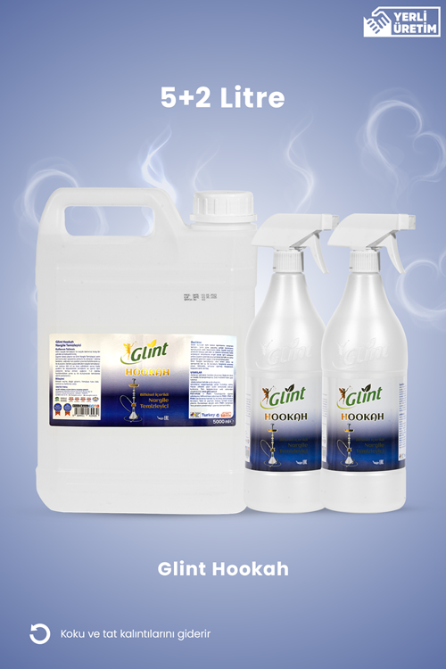 Hookah 5 Lt 2 X 1 Lt Bitkisel İçerikli Nargile Temizleyici